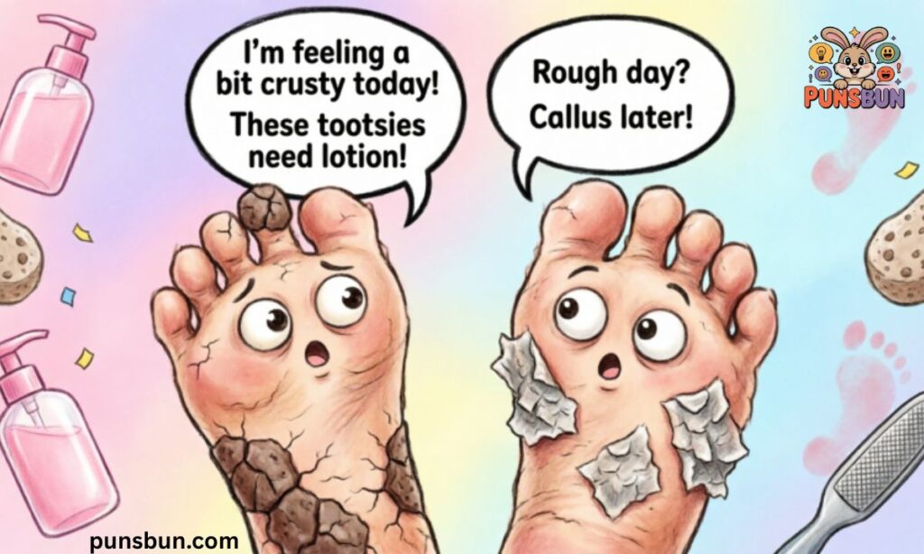 Crusty Feet Jokes