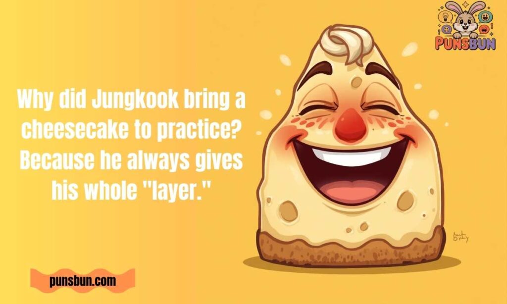 BTS Cheesecake Joke