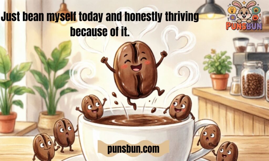 Bean Puns Captions