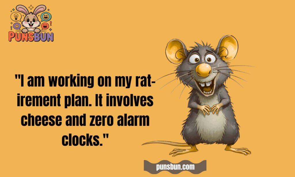 Clever rat puns for adults