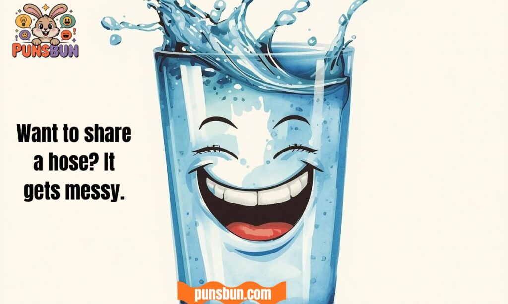 Clever water puns for your next gathering dirty