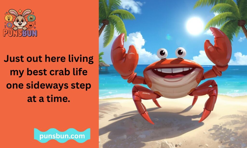 Crab puns for instagram