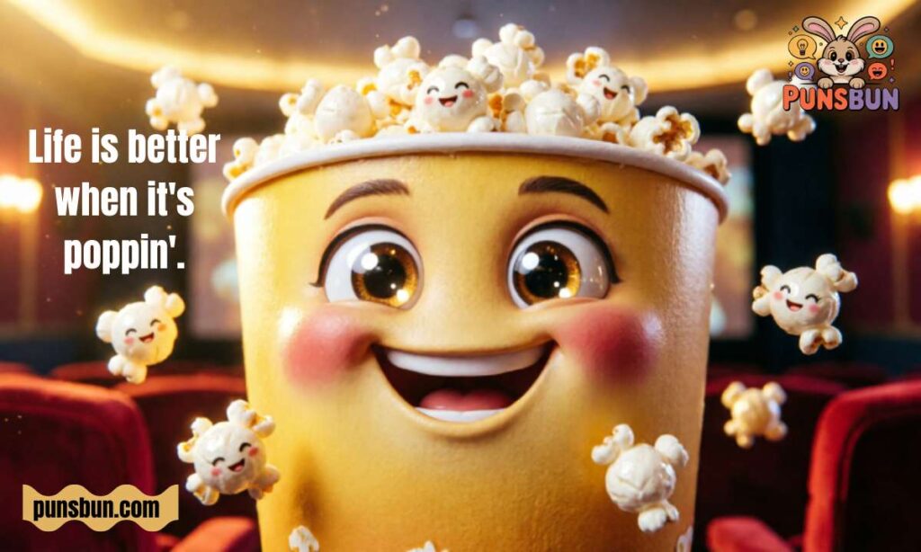 Hilarious Popcorn Puns & Captions