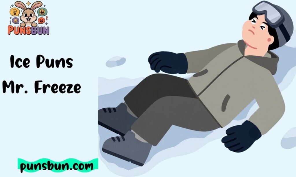 Ice Puns Mr. Freeze