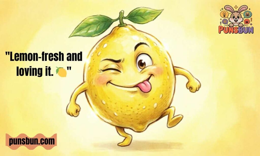 Lemon Puns Captions 📷