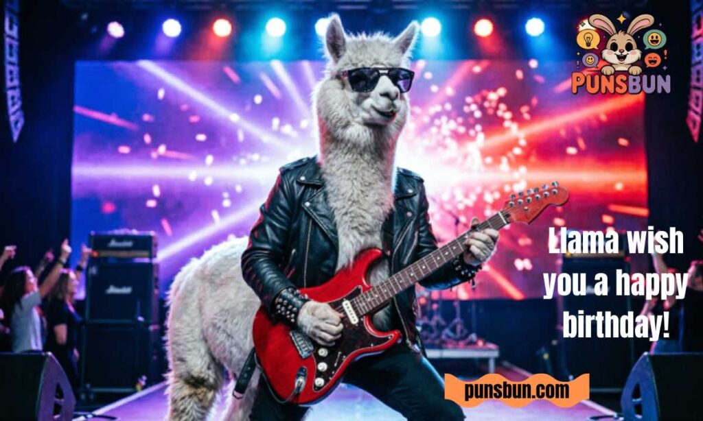 Llama Birthday Puns 🎂