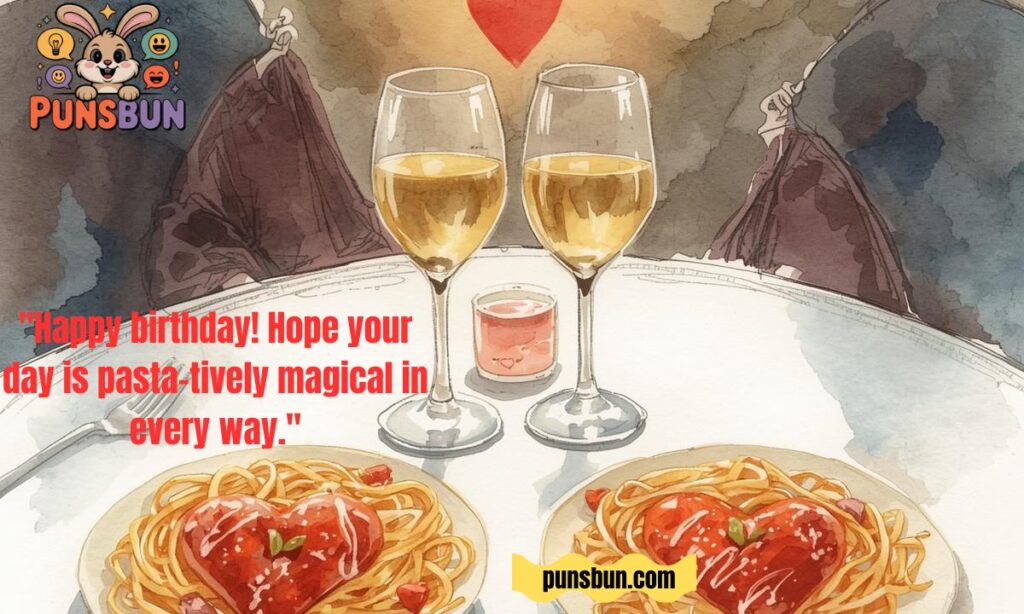 Pasta Puns Short One Liners for Birthday and Love Funny