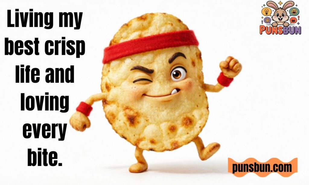 Potato Chip Puns One-Liner for Instagram Captions