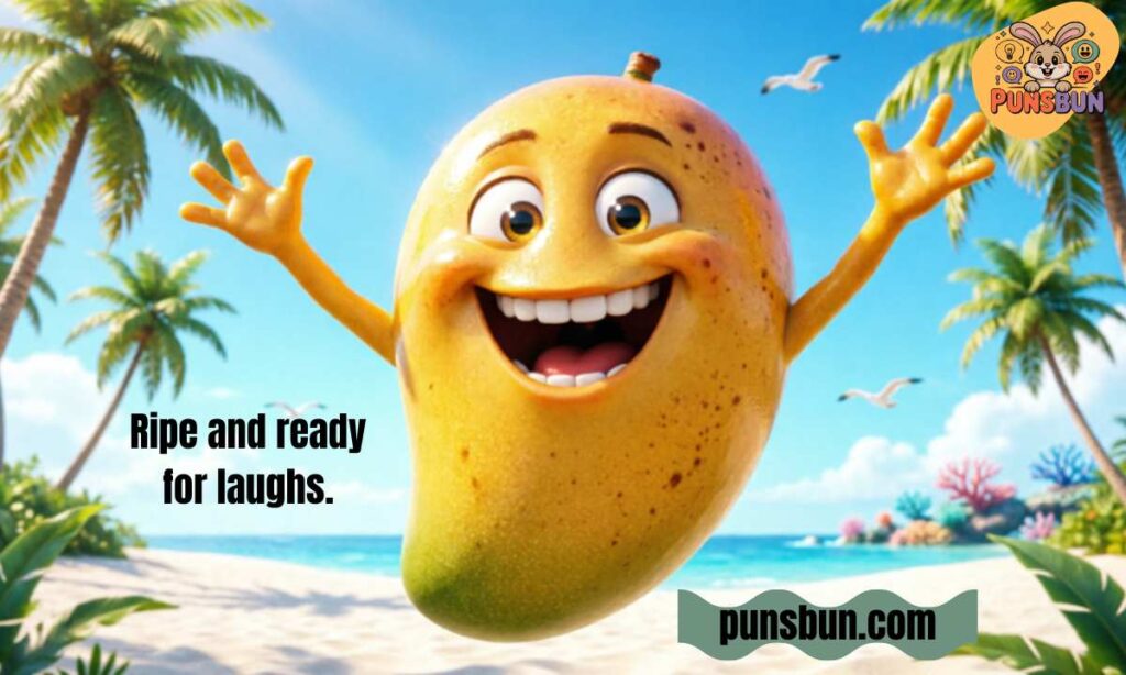 Ripe and ready for laughs.
