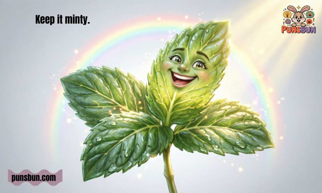 Short Mint Puns