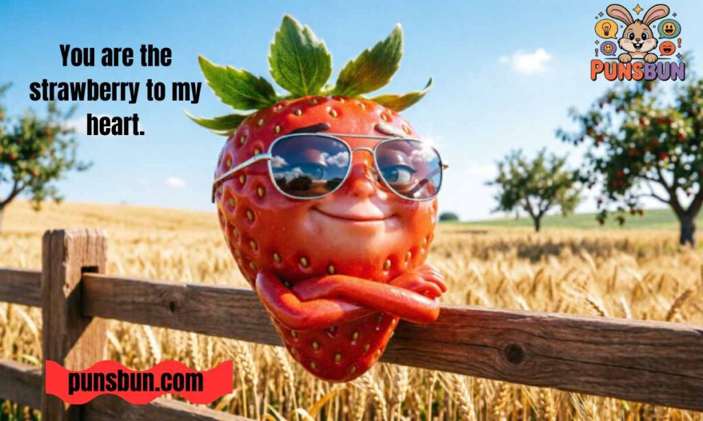 Strawberry Love Puns