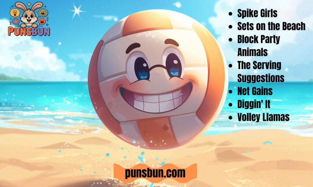 Volleyball Pun Team Names