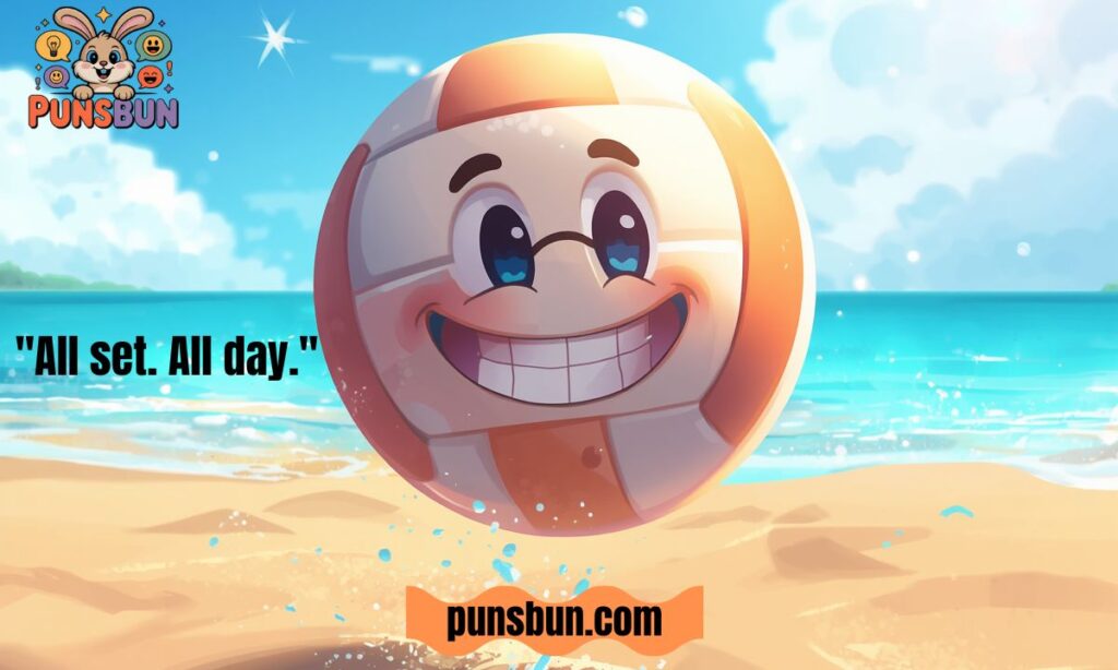 Volleyball Puns Captions