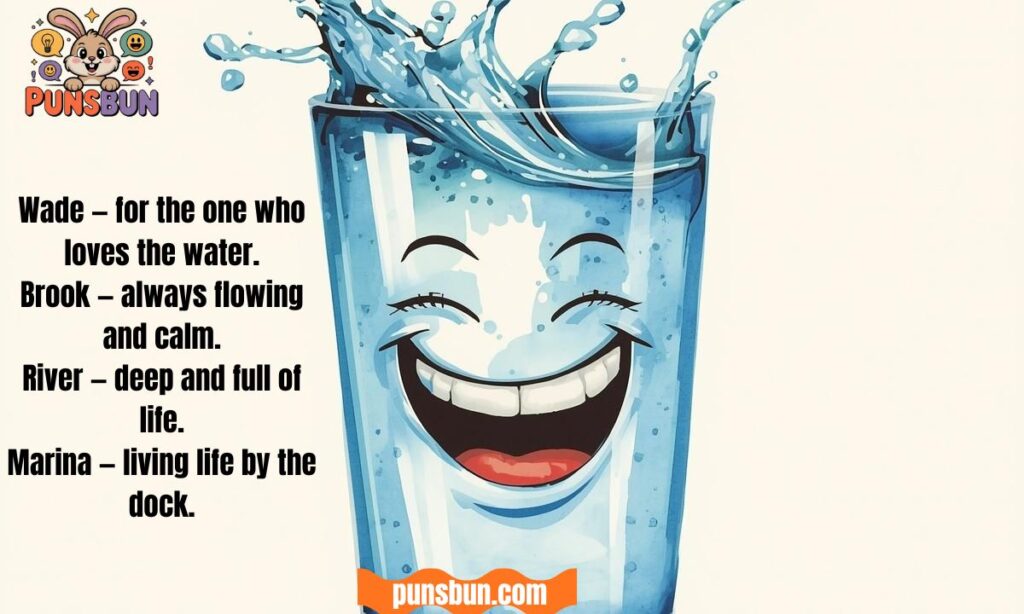 Water pun names