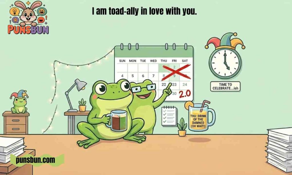 Frog Love Puns