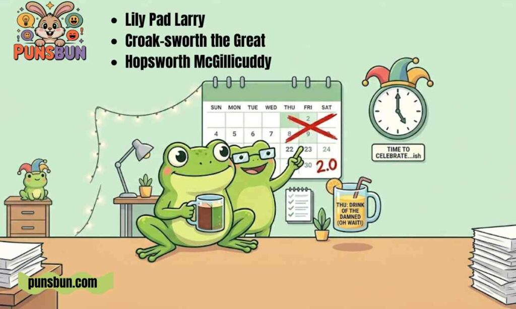 Frog Pun Names