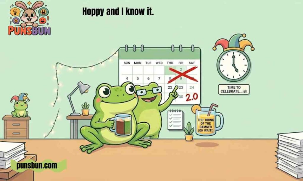 Frog Puns Captions