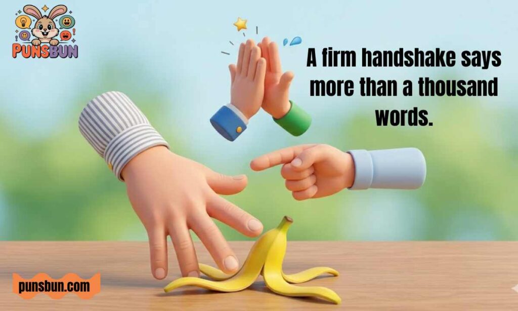 Handshake Puns