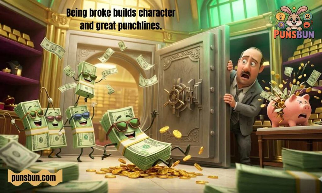No Money Jokes One Liners