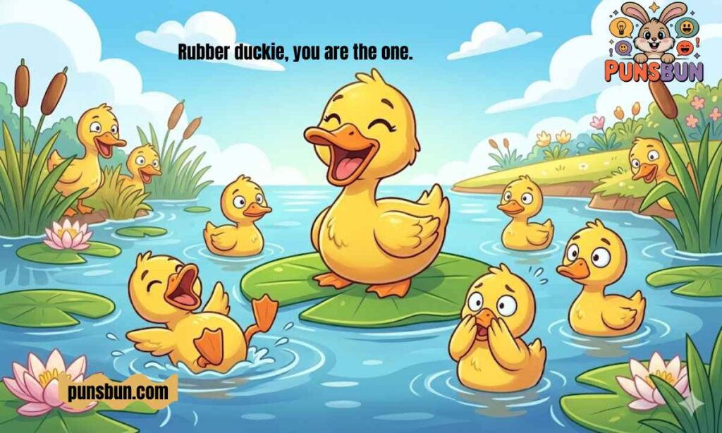 Rubber Duck Puns
