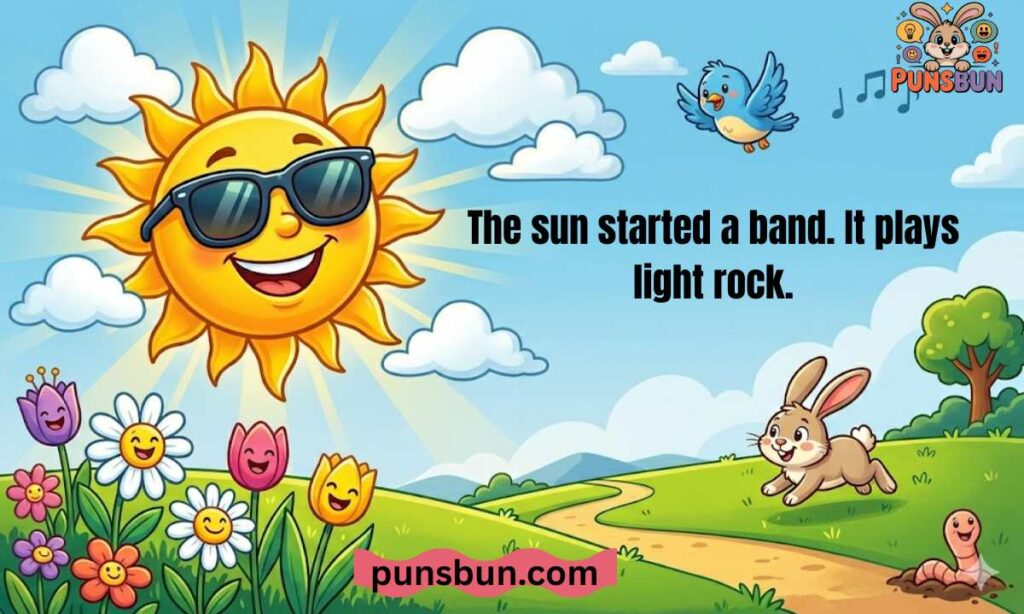 Funny Sun Puns One Liners