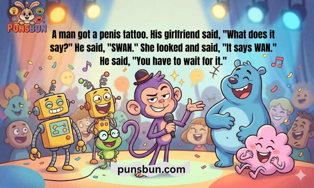Penis Tattoo Joke Corner