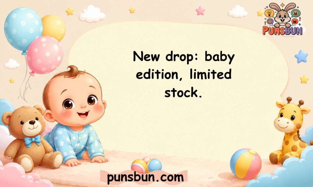 Clever Baby Puns for Instagram and Social Media
