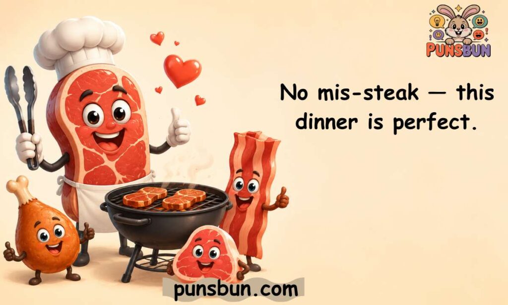 Funny Meat Puns for Instagram Captions