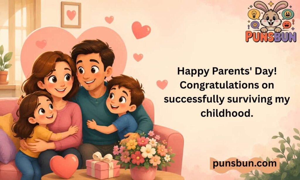 Funny Parents' Day Wishes 