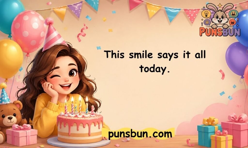 Birthday Photo Caption