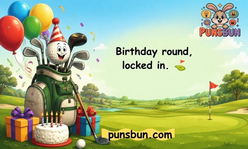 Golf Birthday Puns for Instagram Captions