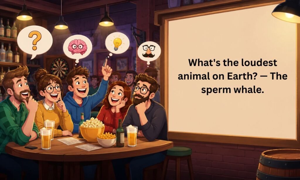 Pub Quiz and Group Challenge Questions