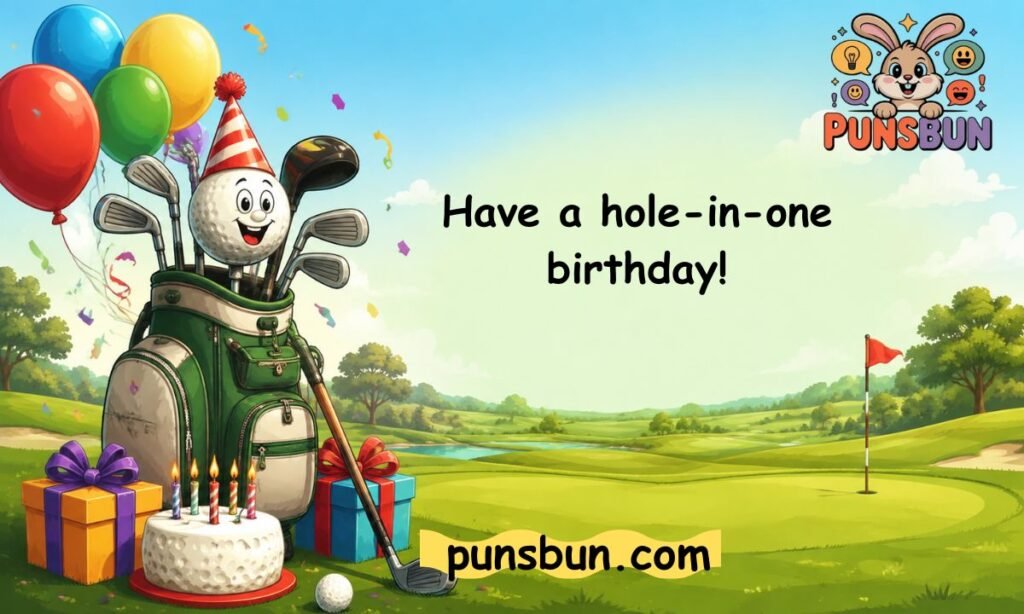 Short Golf Birthday Puns