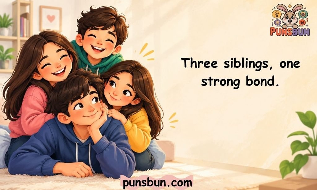 3 Siblings Captions for Instagram