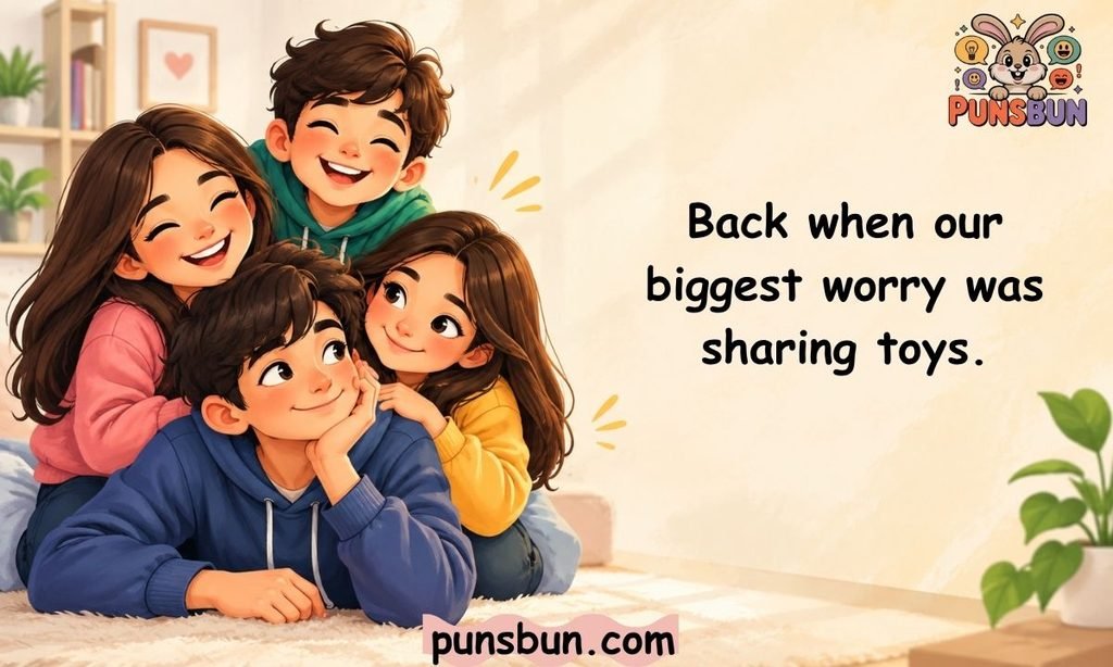 Childhood Memories Captions