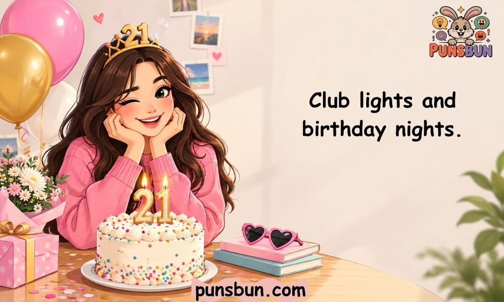 Club Night Birthday Captions