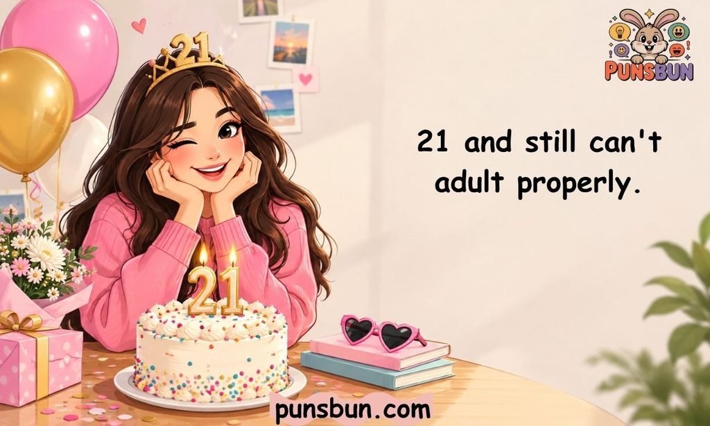 Funny 21st Birthday Captions For Yourself