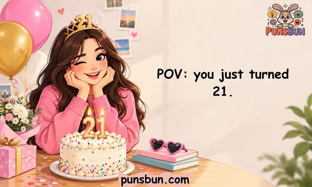 Viral 21 Birthday Captions