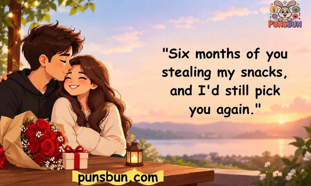 Funny 6-Month Anniversary Quotes