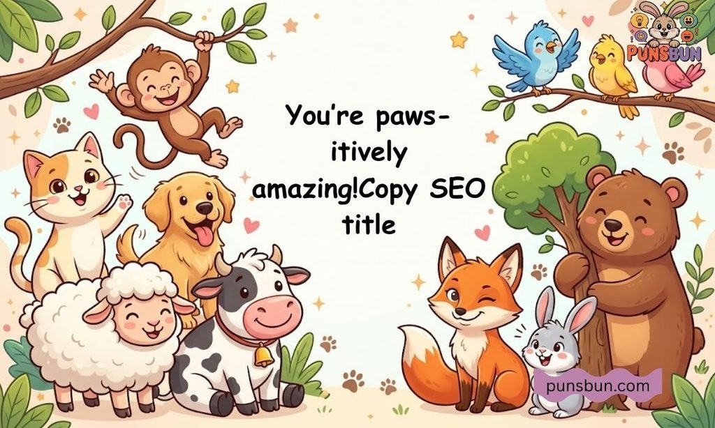 Funny Animal Puns