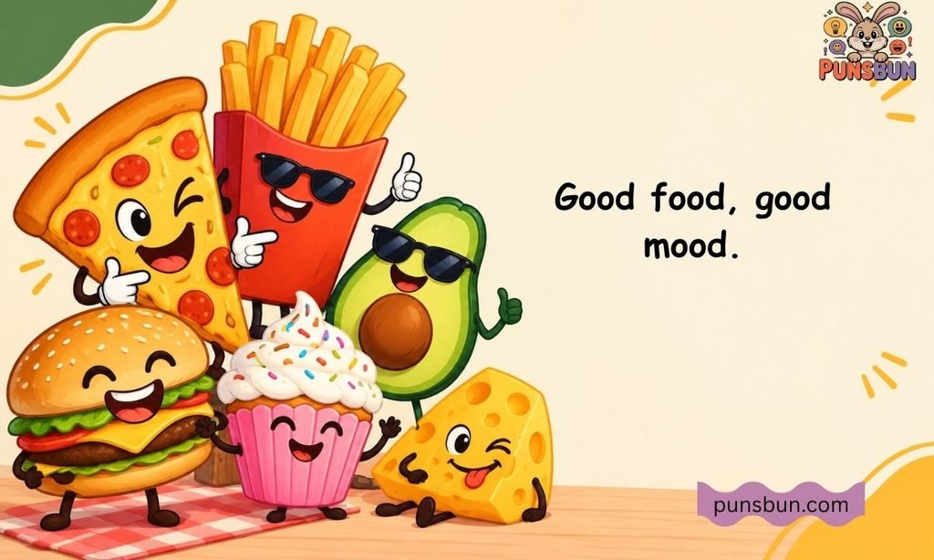 Funny Food Puns for Instagram Captions