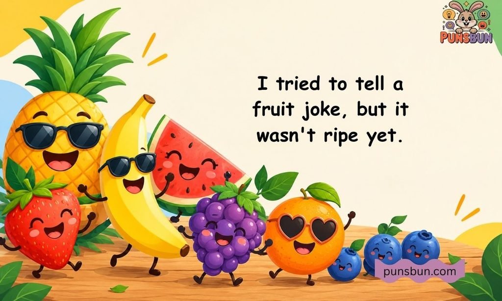 Funny Fruit Puns One-Liners