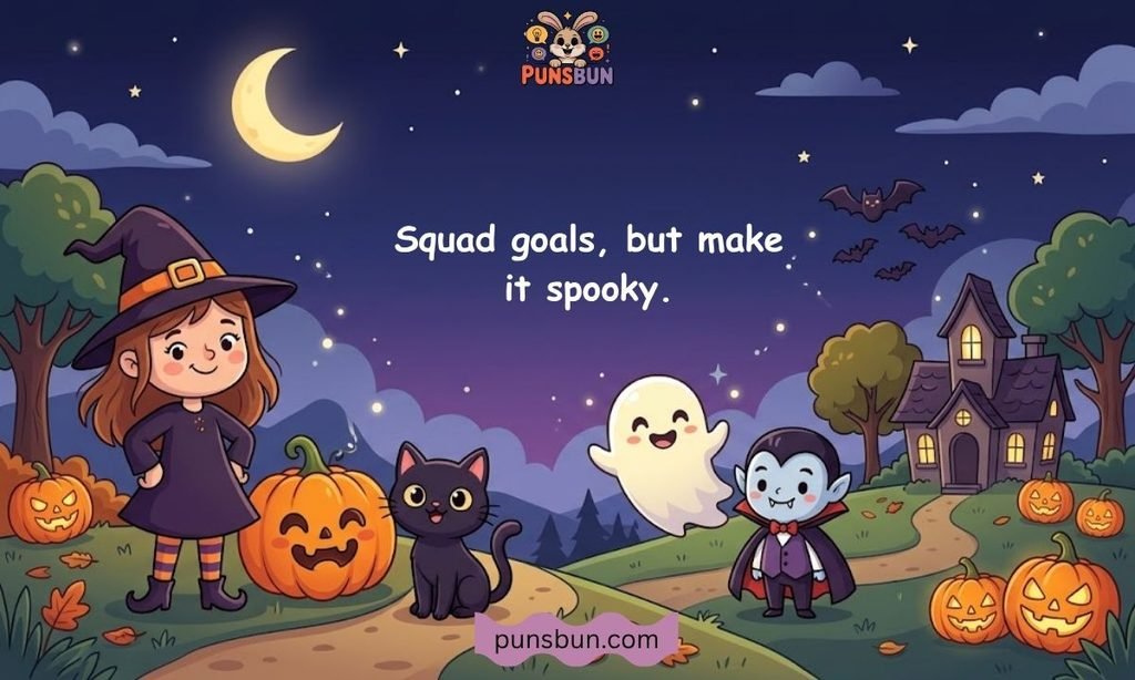 Halloween Captions With Friends