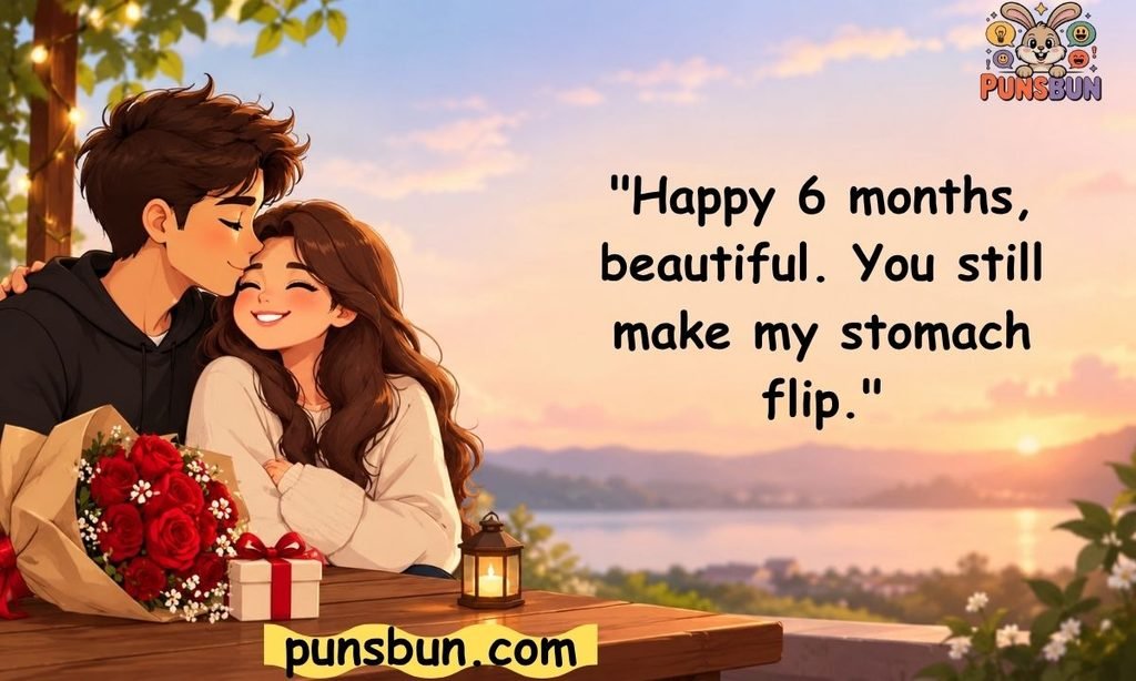 Happy 6-Month Anniversary Text Messages for Her