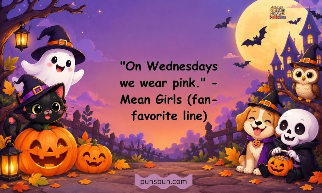 Mean Girls Halloween Quote