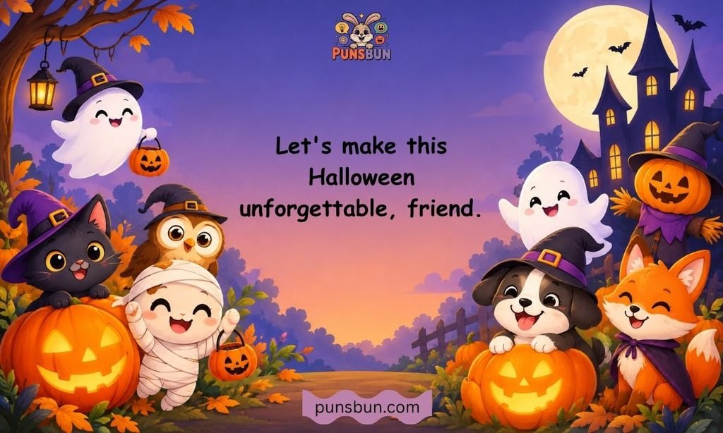 Short Halloween Wishes for Friends