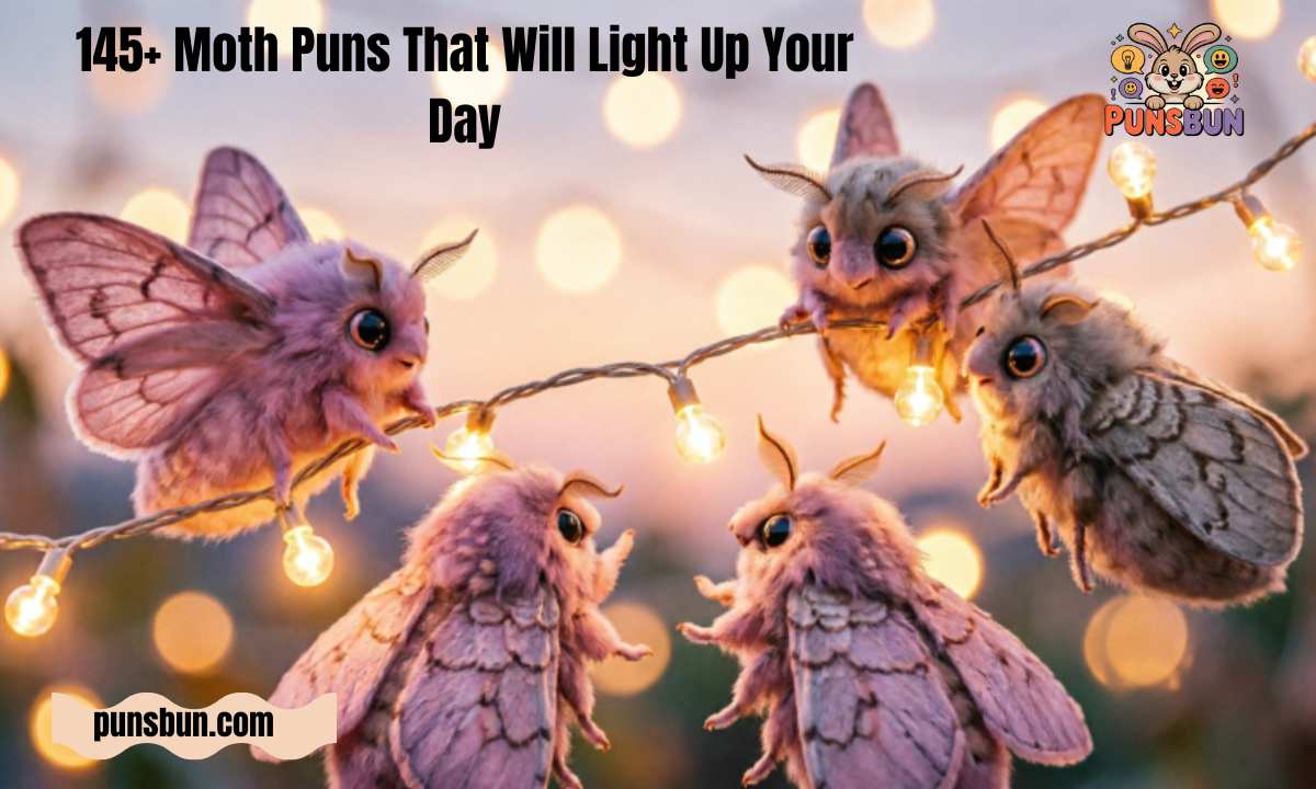 145+ Moth Puns That Will Light Up Your Day