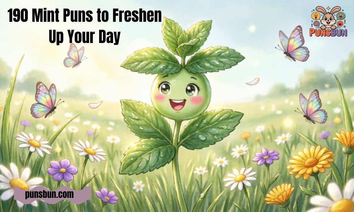 190 Mint Puns to Freshen Up Your Day