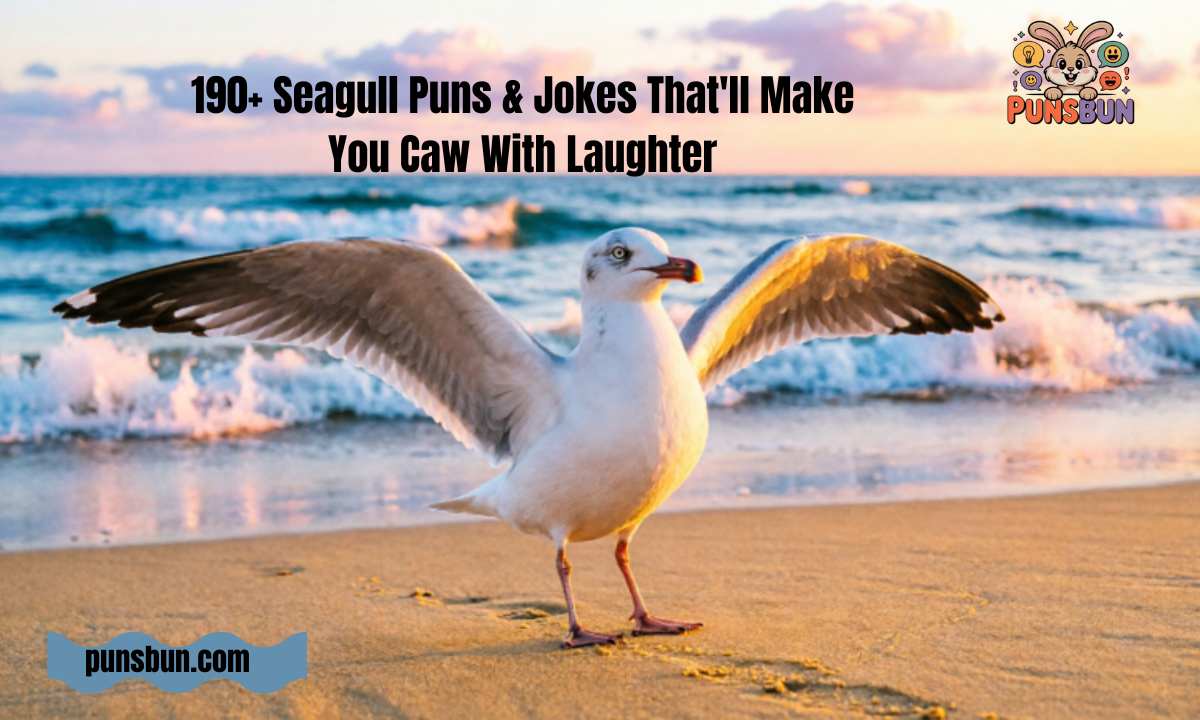 190+ Seagull Puns & Jokes That'll Make You Caw With Laughter