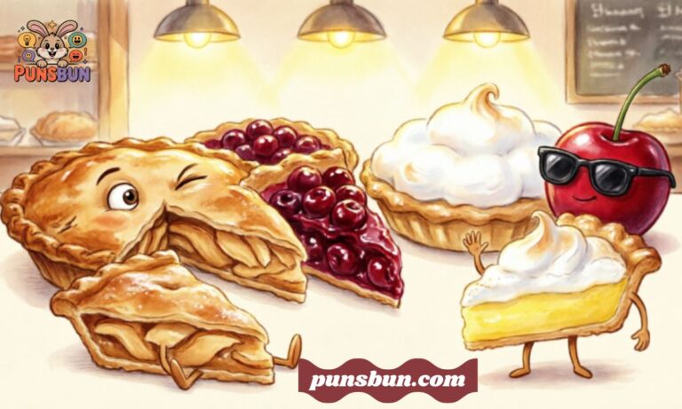 385+ Pie Puns Funny Short One-Liners & Jokes for Adults